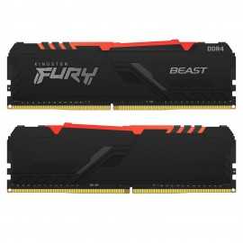 Kingston FURY Beast RGB 32 Go (2 x 16 Go) DDR4 3200 MHz CL16