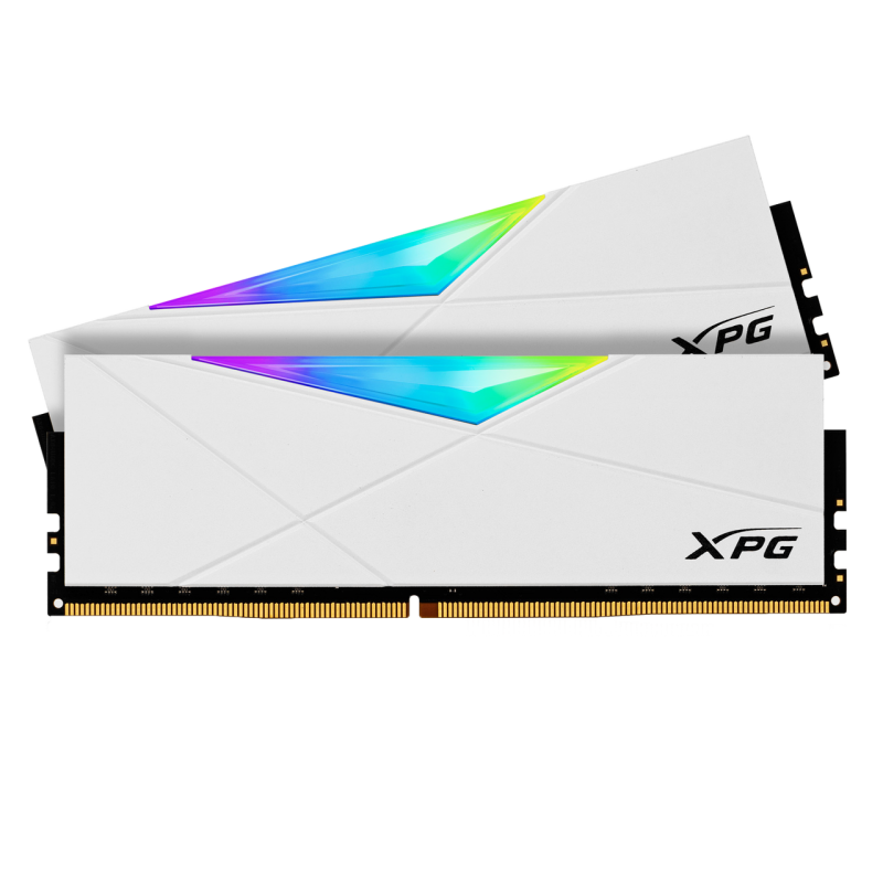 XPG SPECTRIX DW50 32GB ( 2X16GB ) 3200 RGB DDR4 WHITE EDITION