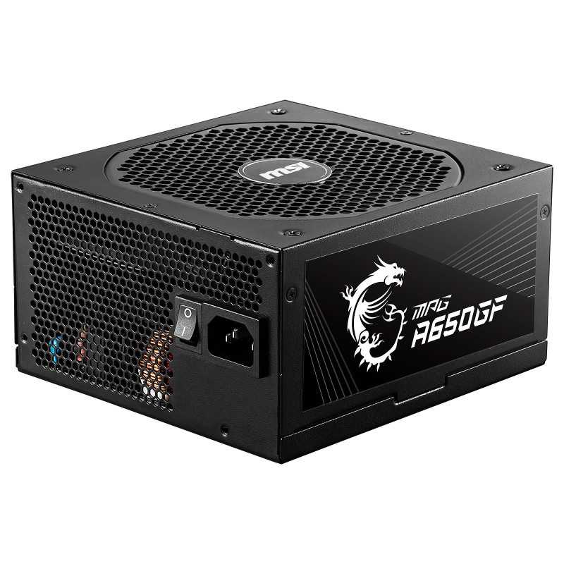 MSI MPG A650GF - 80 PLUS GOLD - MODULAIRE