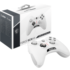 Tunisie Skymil|Manette de jeux|MSI|MSI FORCE GC30 V2 Wireless - White|149,000 TND