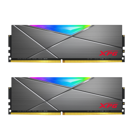 XPG SPECTRIX DT50 32GB ( 2X16GB ) 3200 RGB DDR4 GREY EDITION