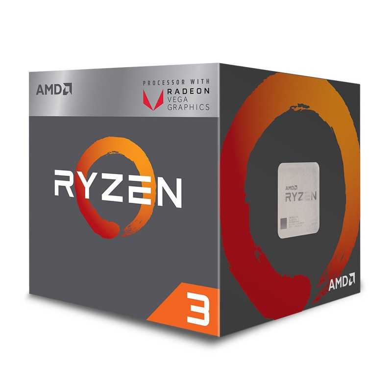AMD Ryzen 3 2200G Wraith Stealth Edition (3.5 GHz)