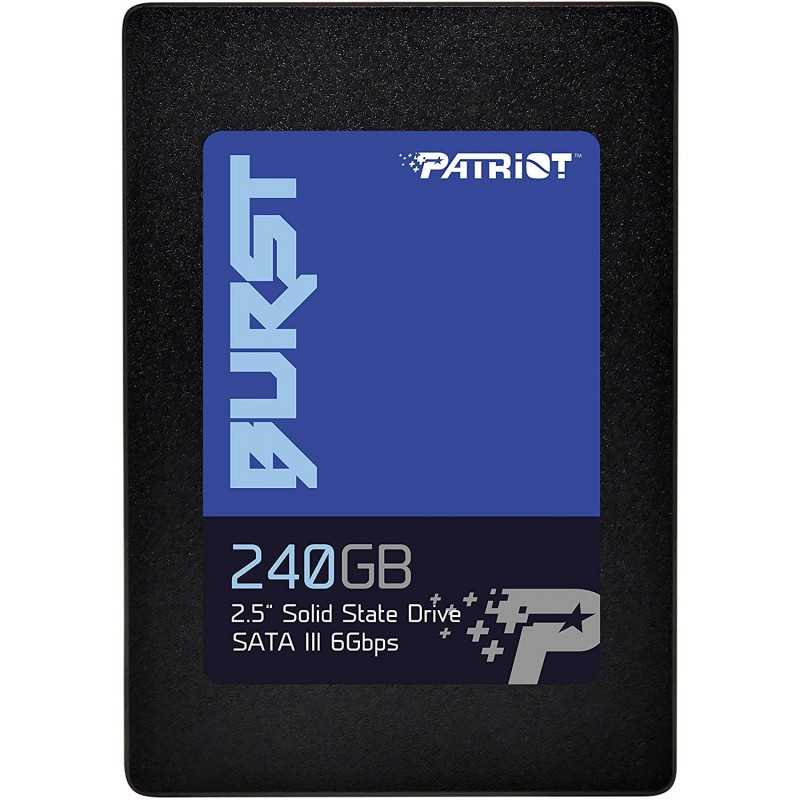 SSD PATRIOT Tunisie Scoop Informatique BURST 240GB SATA 3 2.5