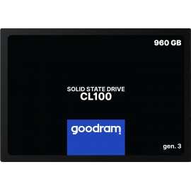 Tunisie Skymil|Disque dur / SSD / Nvme|GoodRam|GOODRAM SSD CL100 960GB SATA III 2.5|195,000 TND