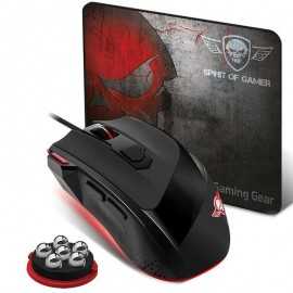 Spirit of Gamer Tunisie Pro-M3 Spirit of Gamer Pro-M3 Tunisie Ensemble souris filaire et tapis de souris pour gamer