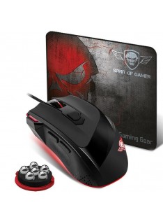 Spirit of Gamer Tunisie Pro-M3 Spirit of Gamer Pro-M3 Tunisie Ensemble souris filaire et tapis de souris pour gamer