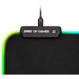 Spirit of Gamer Skull RGB Tunisie Mouse Pad XXL Tapis de souris pour gamer