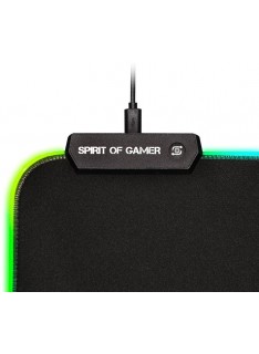 Spirit of Gamer Skull RGB Tunisie Mouse Pad XXL Tapis de souris pour gamer