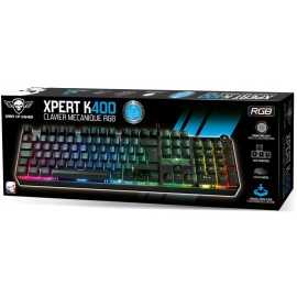 Clavier mécanique Spirit of Gamer XPERT-K400 Tunisie à switches Victory Blue pour gamer RGB