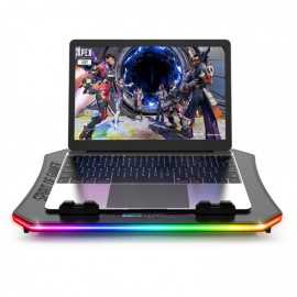 Refroidisseur pour ordinateur portable 17" Spirit of Gamer Tunisie Airblade 1200 RGB avec 6 ventilateurs de 110 mm