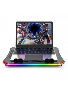 Refroidisseur pour ordinateur portable 17" Spirit of Gamer Tunisie Airblade 1200 RGB avec 6 ventilateurs de 110 mm