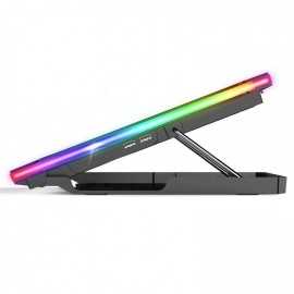 Refroidisseur pour ordinateur portable 17" Spirit of Gamer Tunisie Airblade 1200 RGB avec 6 ventilateurs de 110 mm