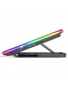 Refroidisseur pour ordinateur portable 17" Spirit of Gamer Tunisie Airblade 1200 RGB avec 6 ventilateurs de 110 mm