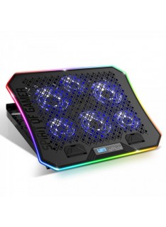 Refroidisseur pour ordinateur portable 17" Spirit of Gamer Tunisie Airblade 1200 RGB avec 6 ventilateurs de 110 mm