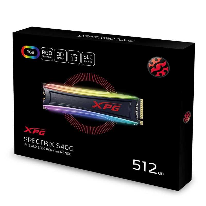 XPG SPECTRIX S40G RGB 512Gb