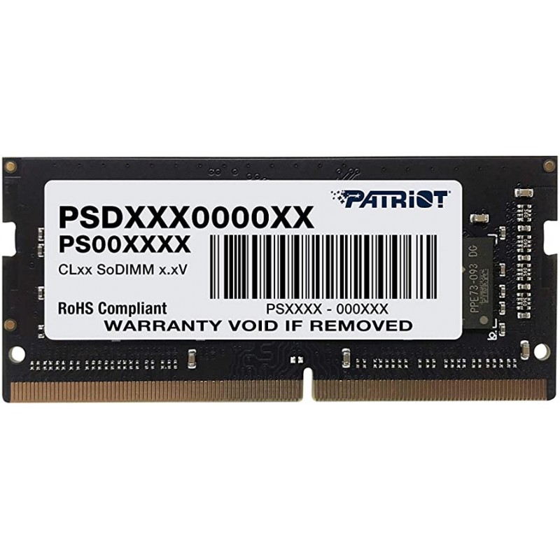PATRIOT SO-DIMM DDR4 CL17 - 8 GO - 2400MHZ