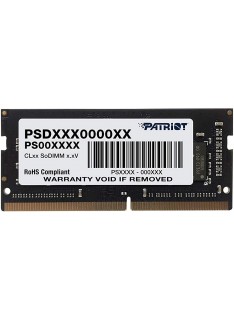 Tunisie Ram pour Pc Portable Patriot Signature SO-DIMM DDR4 - 16 Go - 3200MHz