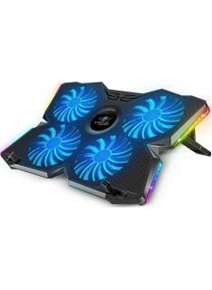 Refroidisseur Spirit of Gamer Airblade 500 RGB quatre ventilateurs 120mm ordinateurs de 10 à 17 pouces