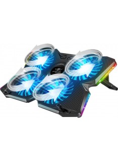 Refroidisseur Spirit of Gamer tunisie Airblade 500 RGB quatre ventilateurs 120mm ordinateurs de 10 à 17 pouces