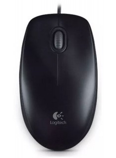 Logitech B100 tunisie Optical USB Mouse - Black