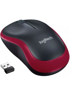 Logitech Wireless Mouse M185 Tunisie Rouge