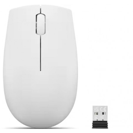 Souris Sans Fil Tunisie Lenovo Compact 300 Cloud Grey 3 Boutons Distance Sans Fil Max 10m