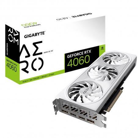 Tunisie Skymil|Carte Graphique|Gigabyte|Gigabyte GeForce RTX 4060 AERO OC 8G|1 295,000 TND