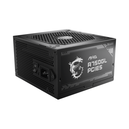 Tunisie Bloc d'alimentation MSI MAG A750GL PCIE5 80 PLUS GOLD MODULAIRE