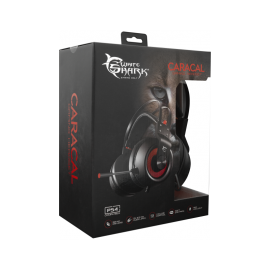 Tunisie Micro-casque Gamer WHITE SHARK CARACAL GH-1949  - NOIR