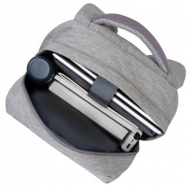 Tunisie Accessoires PC Portable SAC À DOS RIVACASE  15.6" 7562 - GRIS ET MOKA