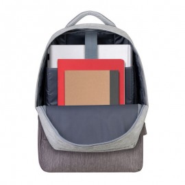 Tunisie Accessoires PC Portable SAC À DOS RIVACASE  15.6" 7562 - GRIS ET MOKA