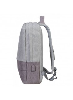 Tunisie Accessoires PC Portable SAC À DOS RIVACASE  15.6" 7562 - GRIS ET MOKA