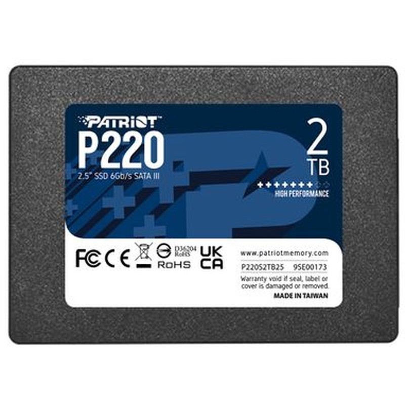 Patriot SSD P220 2Tb SATA 3 2.5