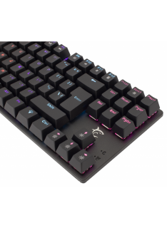 Tunisie Skymil|Clavier Gamer|White Shark|WHITE SHARK COMMANDOS RGB NOIR RED SWITCHES US LAYOUT|118,000 TND