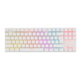 vente White Shark MECHANICAL KEYBOARD GK-2022 SHINOBI WHITE / BROWN SW tunisie