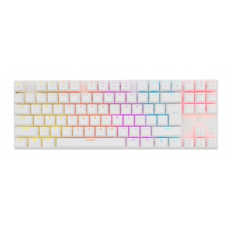 vente White Shark MECHANICAL KEYBOARD GK-2022 SHINOBI WHITE / BROWN SW tunisie