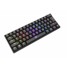 Tunisie Clavier Gamer White Shark SHINOBI GK-2022 Blue Switchs - BLACK