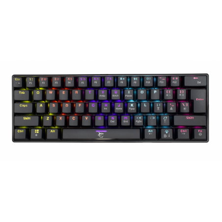 Tunisie Clavier Gamer White Shark SHINOBI GK-2022 Blue Switchs - BLACK
