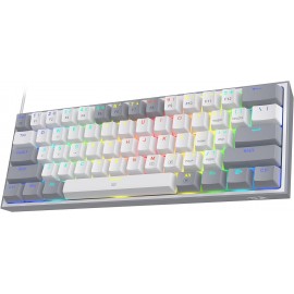 Redragon FIZZ K617 RGB - WHITE/GREY