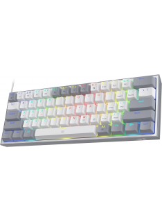 Redragon FIZZ K617 RGB - WHITE/GREY