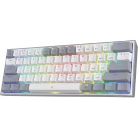 Redragon FIZZ K617 RGB - WHITE/GREY TUNISIE