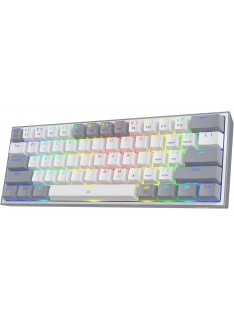 Redragon FIZZ K617 RGB - WHITE/GREY TUNISIE