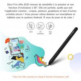 Tablette graphique à Stylet XP-PEN Tunisie Deco Fun XS