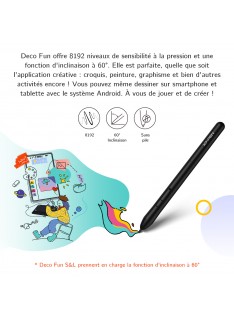 Tablette graphique à Stylet XP-PEN Tunisie Deco Fun L