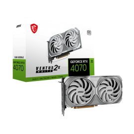 Tunisie Skymil|Carte Graphique|MSI|MSI GeForce RTX 4070 VENTUS 2X 12G OC - WHITE|2 086,000 TND