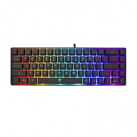 Tunisie Clavier Gamer WHITE SHARK RONIN GK-2201 Black - QWERTY
