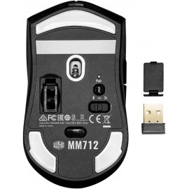 Cooler Master MM712 RGB-LED SANS FIL - BLACK