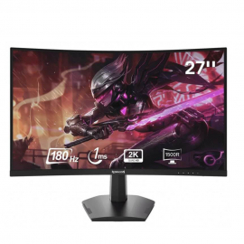 Tunisie Ecrans Gamer REDRAGON CORAL II 27" 180Hz VA CURVED QHD 2K