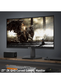 Tunisie Ecrans Gamer REDRAGON CORAL II 27" 180Hz VA CURVED QHD 2K