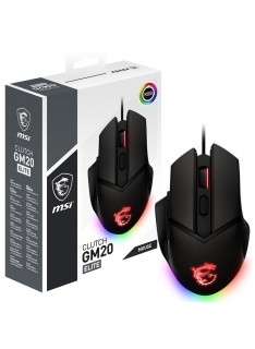 Tunisie Souris Gamer MSI CLUTCH GM20 Elite - BLACK